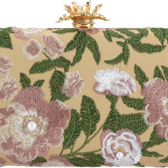 Women Clutch Purse Evening Handbag Small Crossbody Wedding Prom
